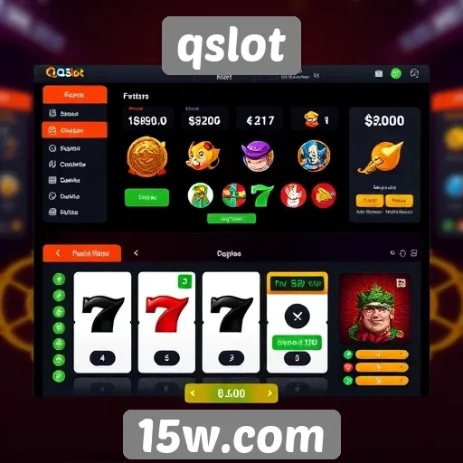 explorando a interface do usuário no qslot